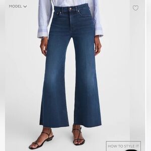 NWT! Madewell Flare Wide Leg Jeans